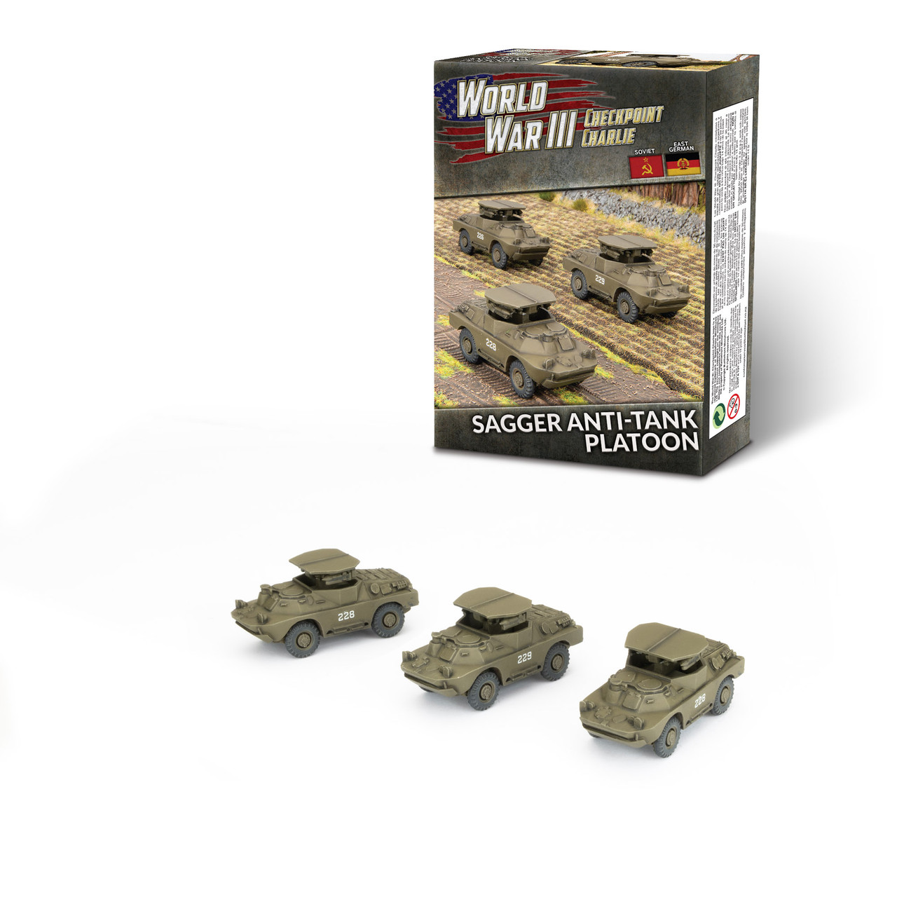 Soviets: BRDM-2 Sagger (x3) - Kick-Ass Mail Order