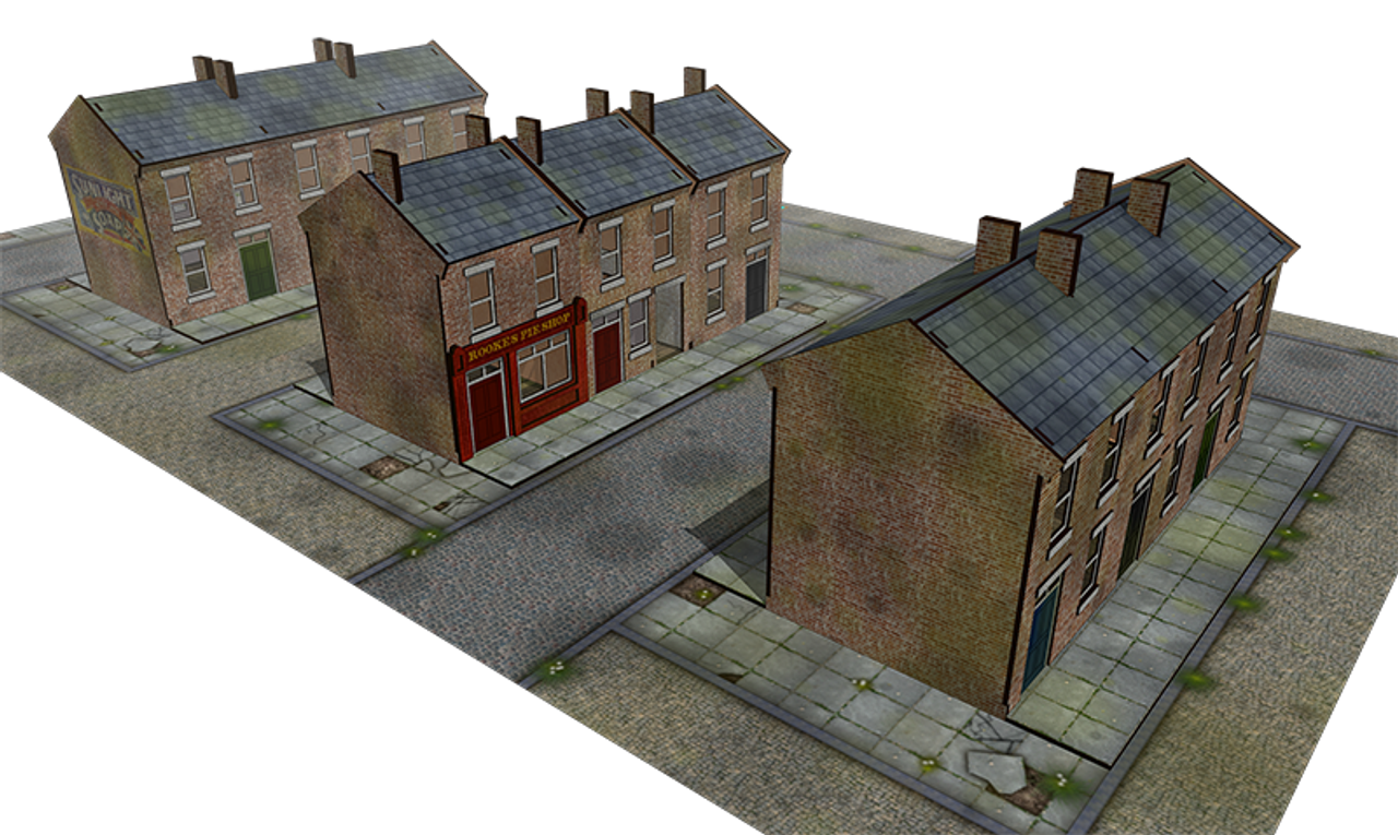 Hawthorne Street Set - TCW Building Hawthorne Street Set - TCW Building