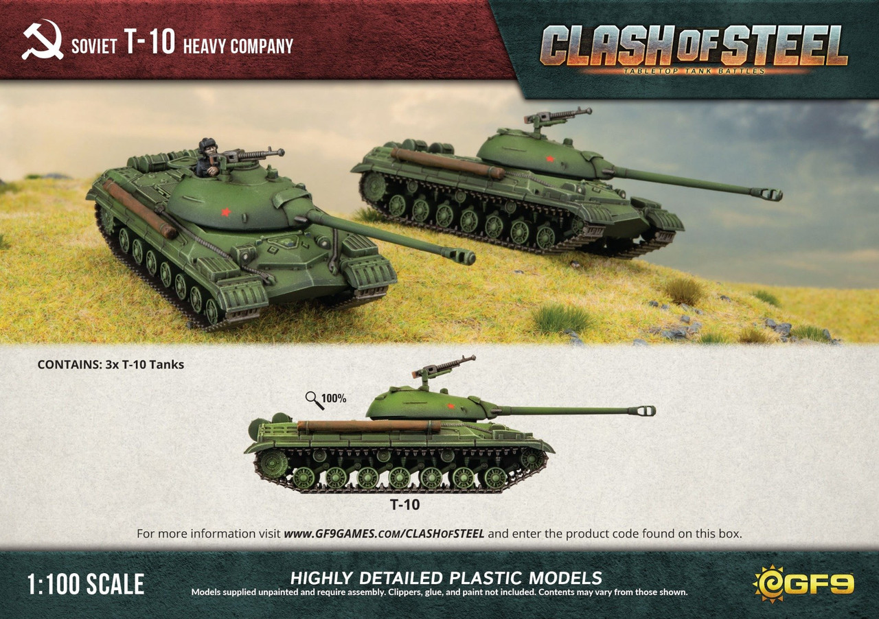 T-10 Heavy Company (x3 Plastic) T-10 Heavy Company (x3 Plastic)