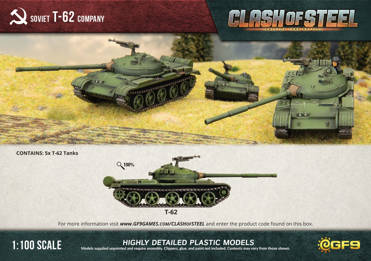 T-62 Company (x5 Plastic) T-62 Company (x5 Plastic)