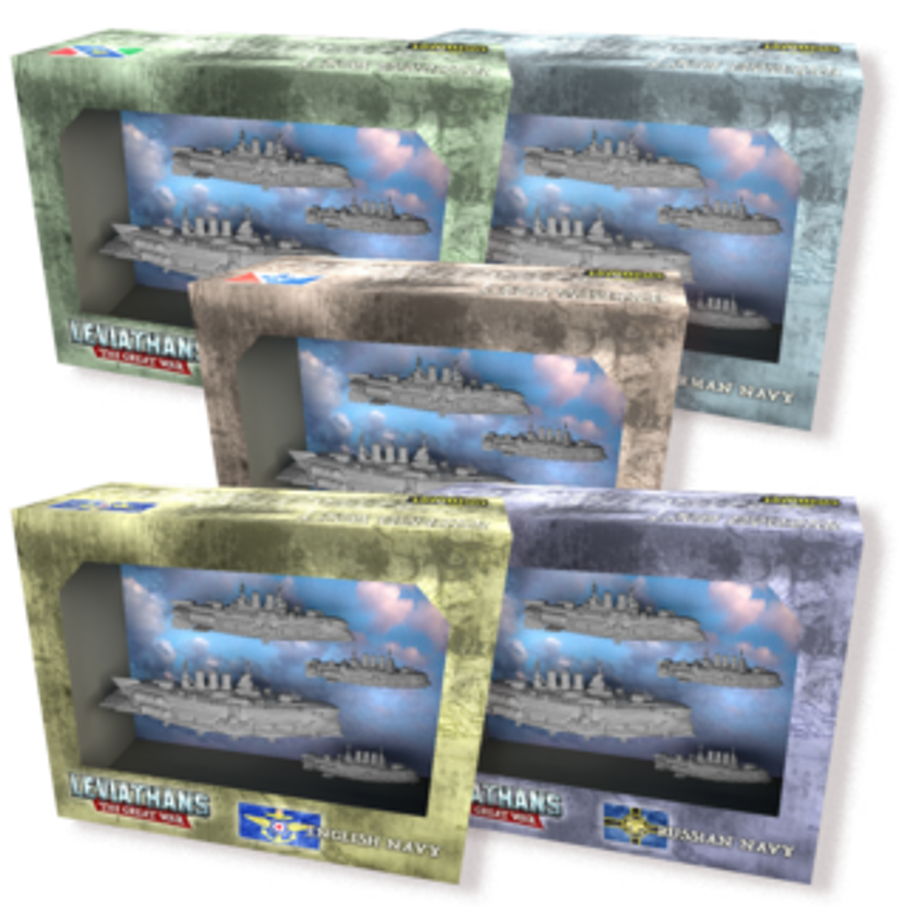 Leviathans: Great War Italian Fleet Box Leviathans: Great War Italian Fleet Box