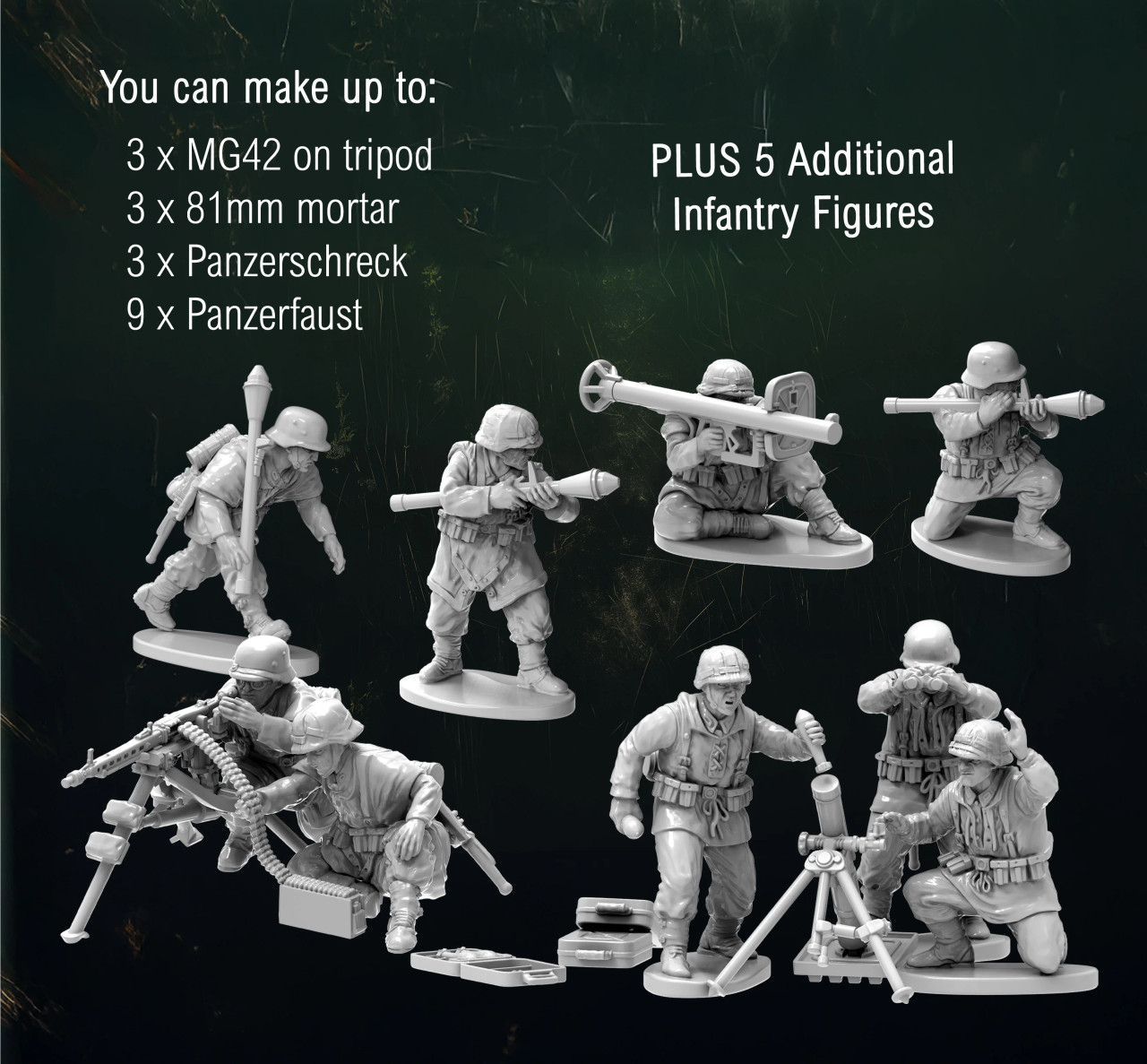 Victrix 28mm German Heavy Weapons Support