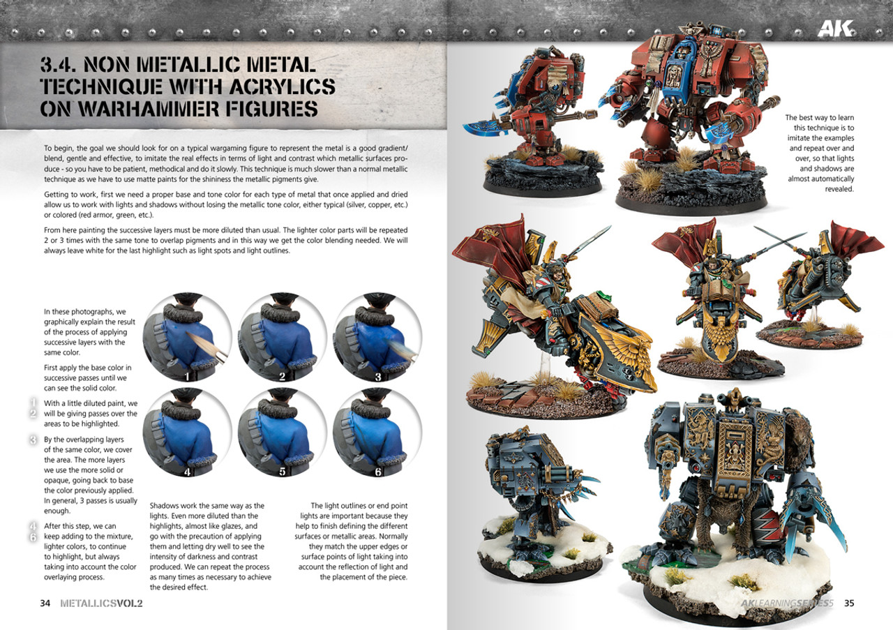 AK LEARNING 05: METALLICS Vol 2 – Figures AK LEARNING 05: METALLICS Vol 2 – Figures