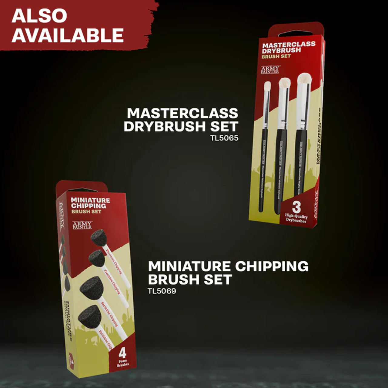 Monster Chipping Brush Set - TL5068 Monster Chipping Brush Set - TL5068