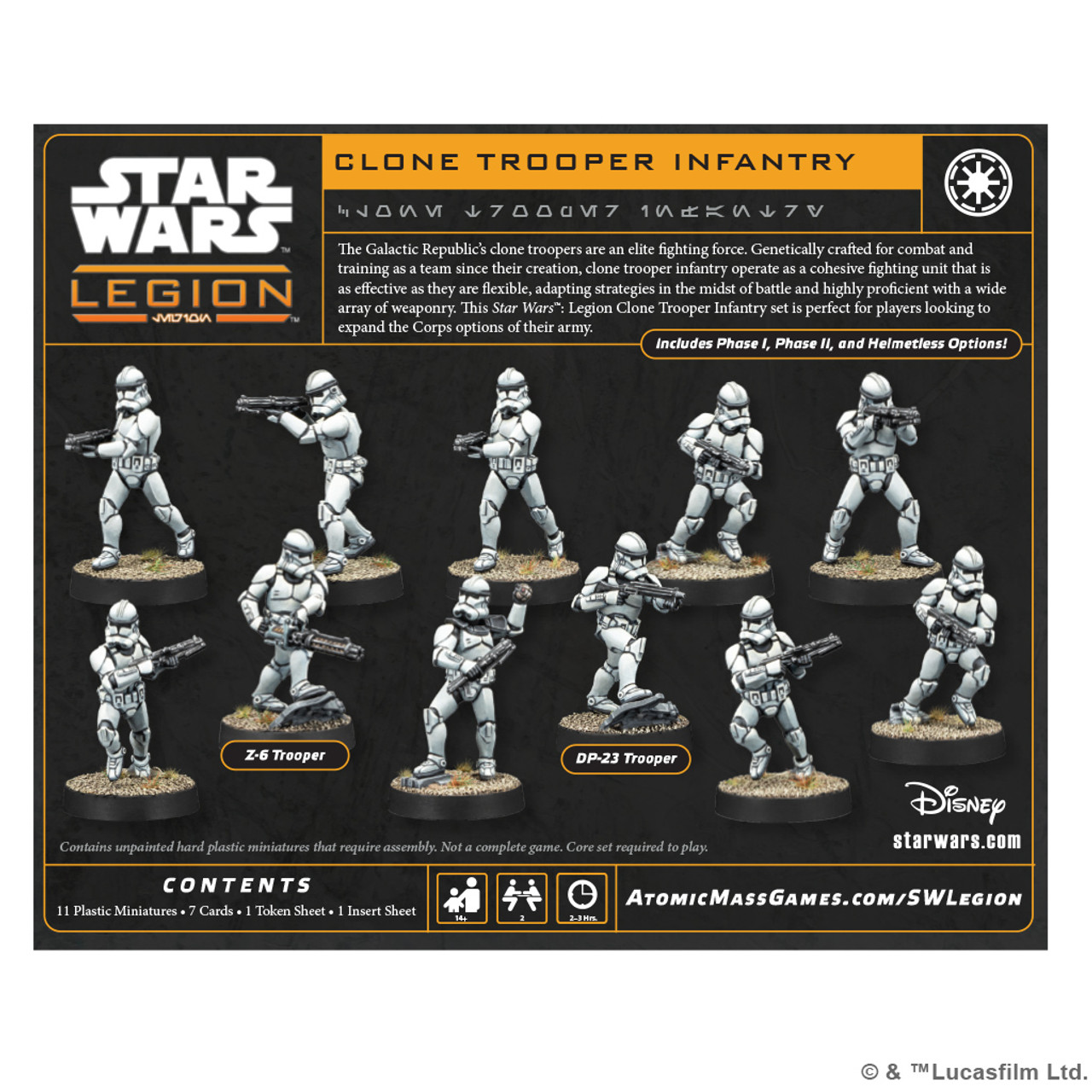SW Legion: Clone Trooper Infantry - SWQ24