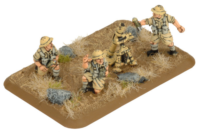British 8th Army MMG Platoon & Mortar Section