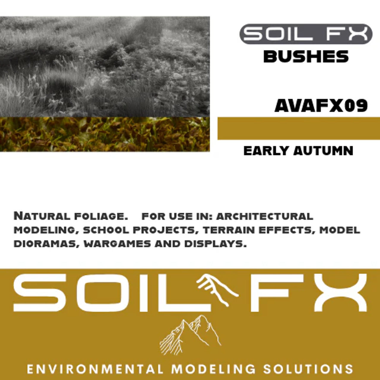 Early Autumn Bushes - AVAFX09