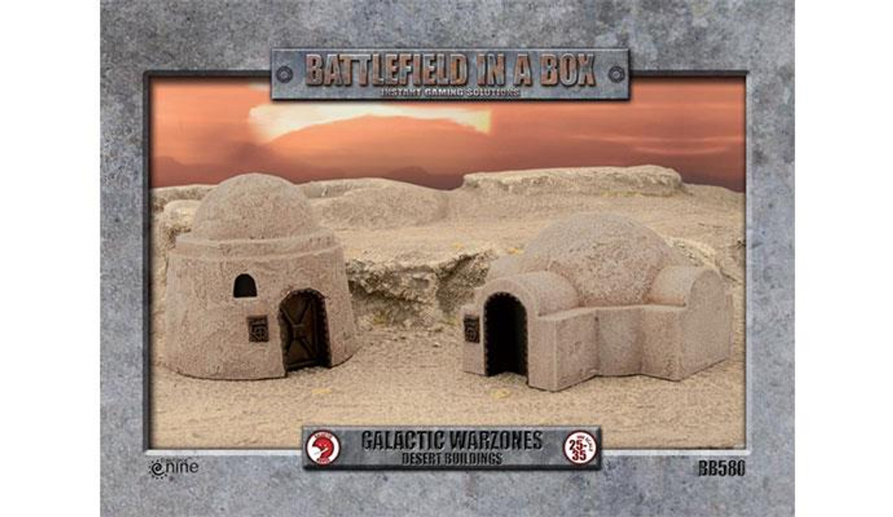 Galactic Warzones Desert Buildings