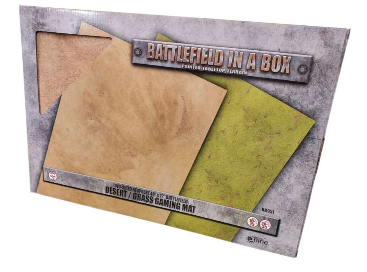 Grassland & Desert Double Sided Gaming Mat