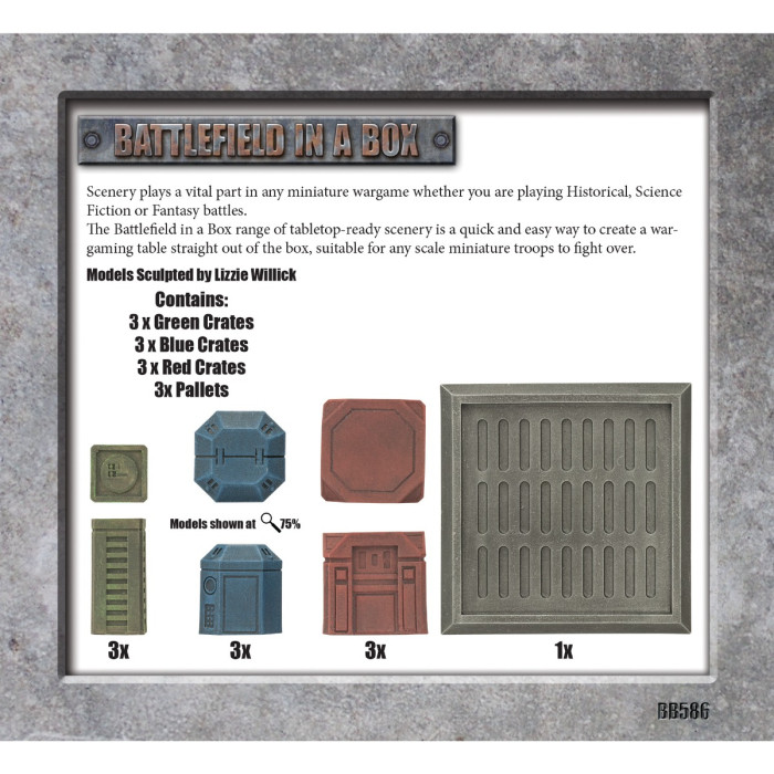 Galactic Warzones Storage Crate