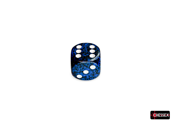 Speckled: 16mm Pip D6 Stealth (12)