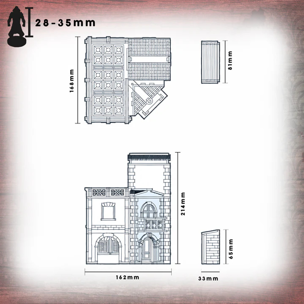 Palazzo Renata CHROMA Pre-coloured