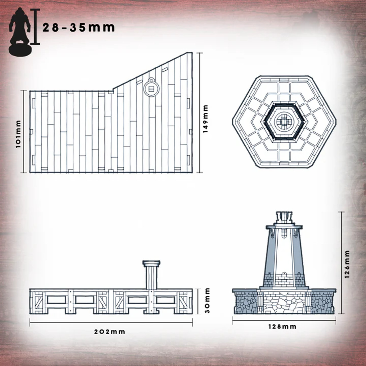 Gondola Service CHROMA Pre-coloured