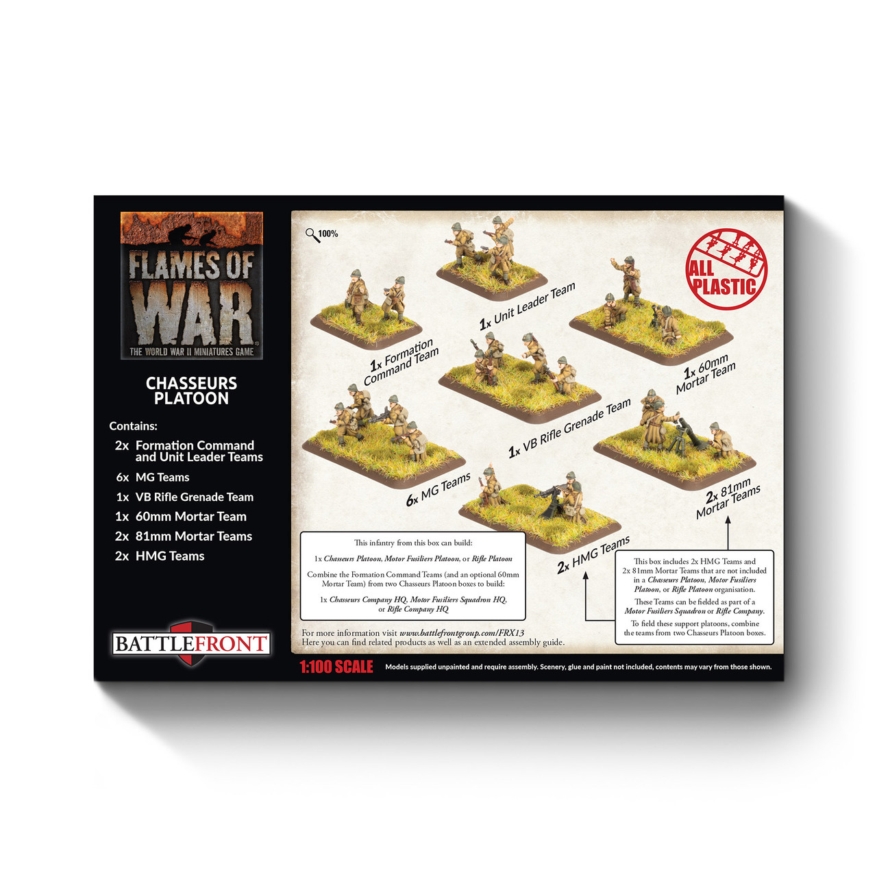 French Fusiliers Platoon (Plastic)