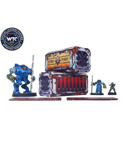 Imperial Fenris WTC Containers (2) PREPAINTED