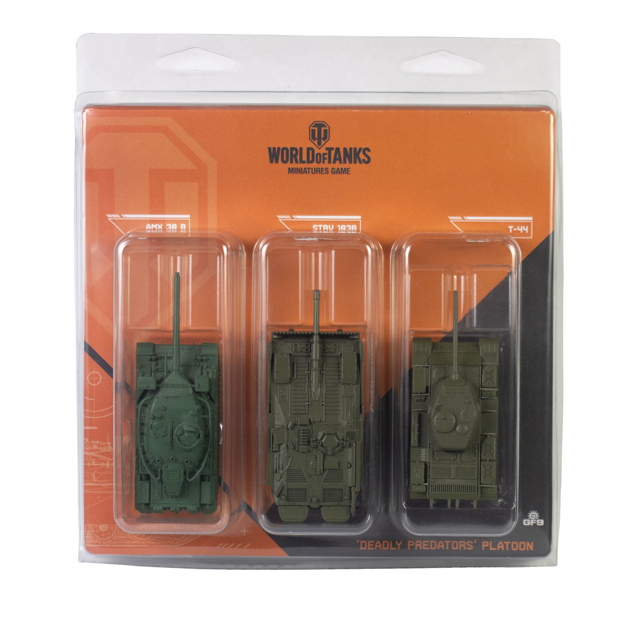 "Deadly Predators" Tank Platoon (Strv 103B, T-44, AMX-30B)