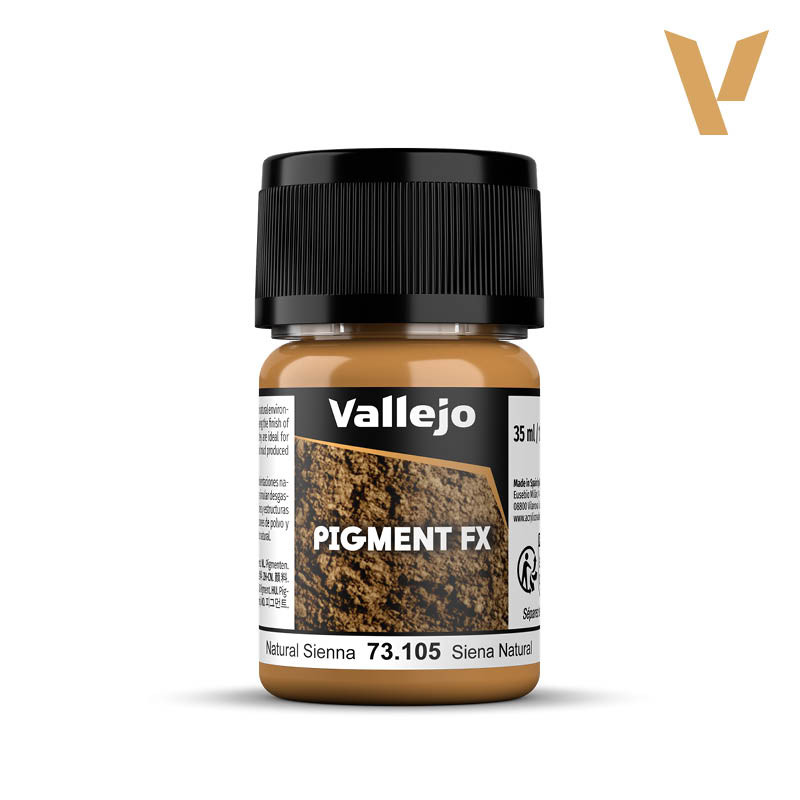 Vallejo Acrylic Pigment: Natural Sienna