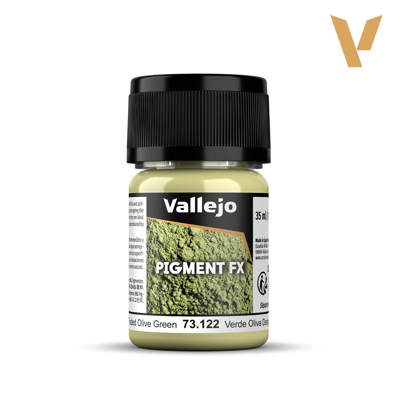 Vallejo Acrylic Pigment: Faded Olive Green