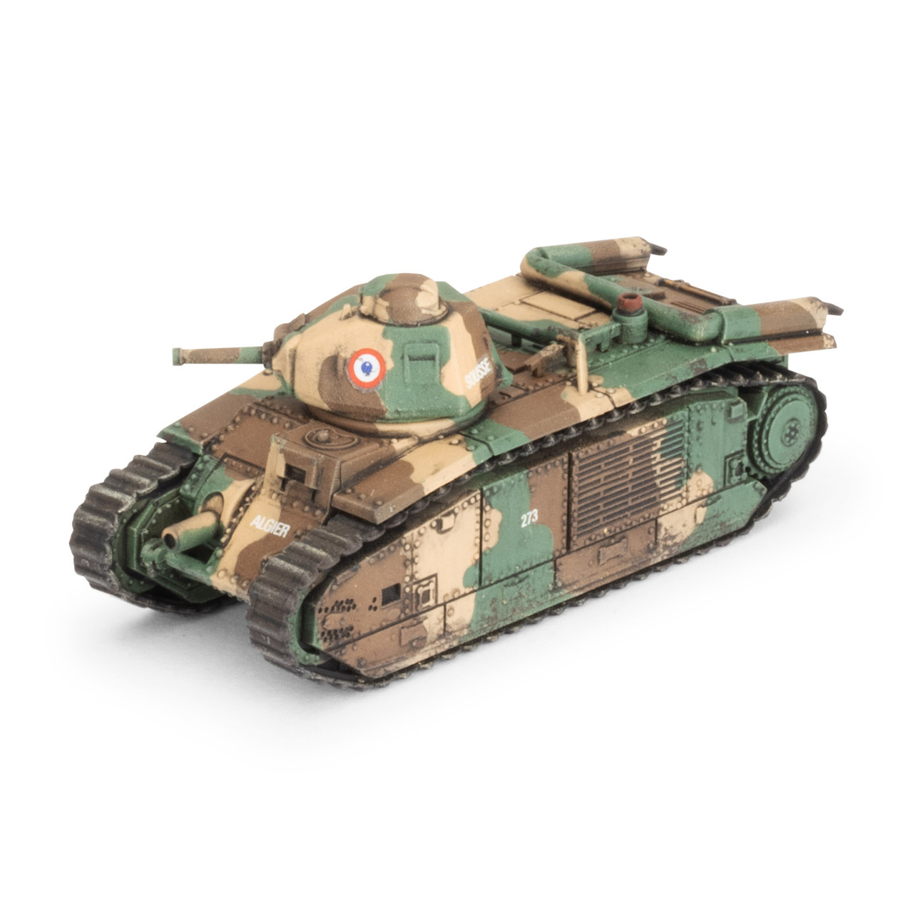 French Char B1 bis Tank Platoon (x5 Plastic)