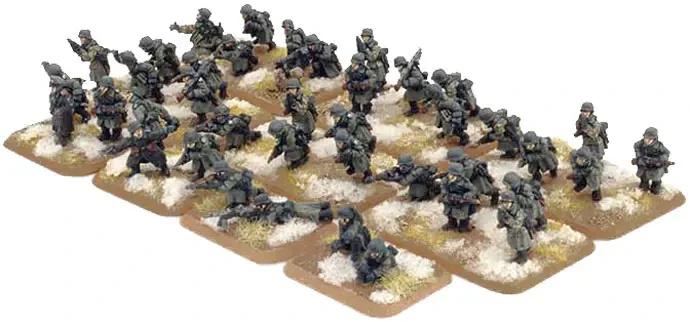 German Infanterie Platoon (Greatcoat) - GE862