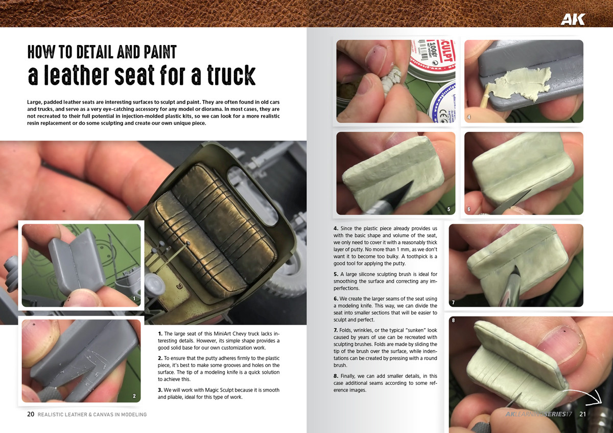 AK LEARNING 17: REALISTIC LEATHER & CANVAS