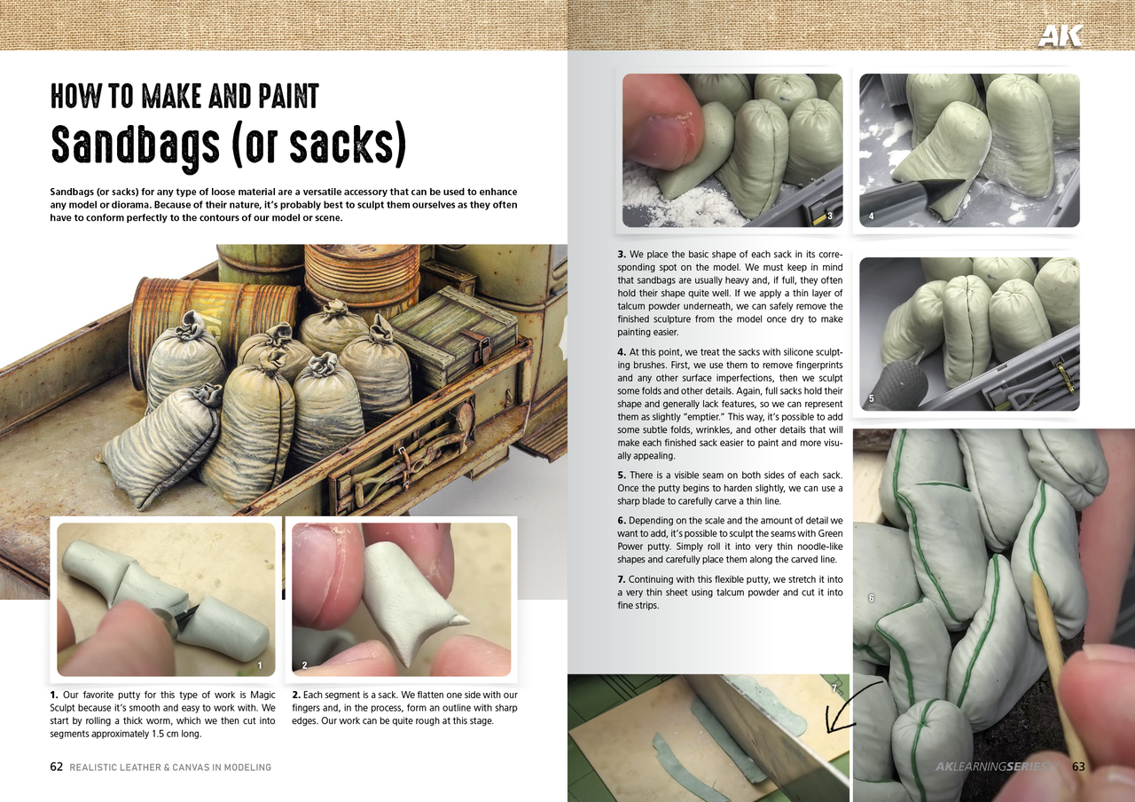 AK LEARNING 17: REALISTIC LEATHER & CANVAS