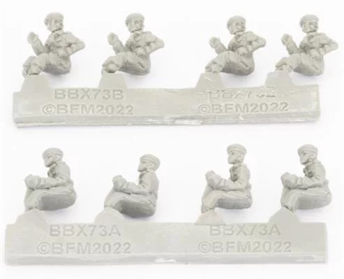 British Airborne/SAS Jeep Crew Sprues