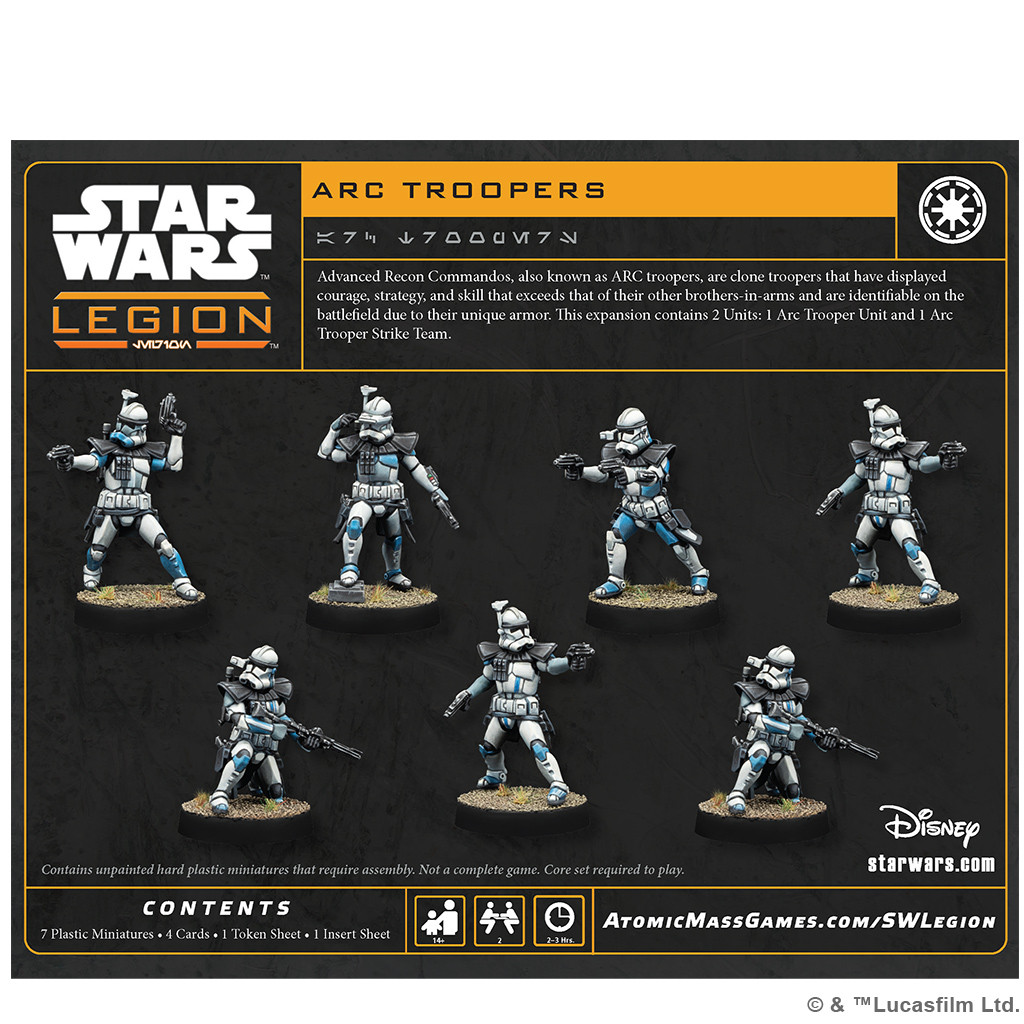 SW Legion: ARC Troopers Unit Expansion - SWQ133