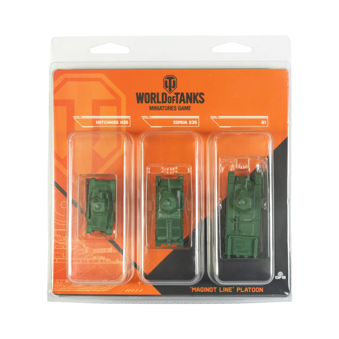 "Maginot Line" Tank Platoon (Hotckiss H35, Somua S35, B1)