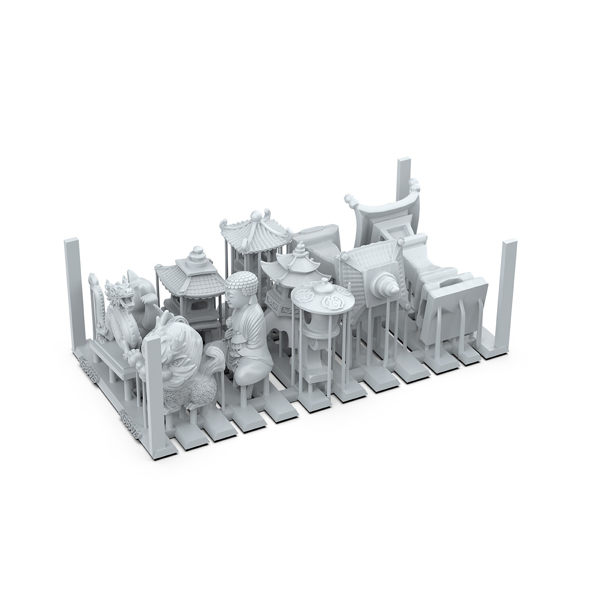 AK Interactive Japanese Scenery - Basing Bits