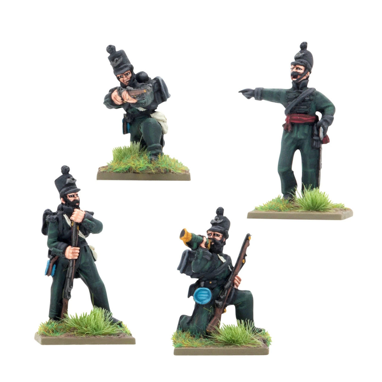 Crimean War British Rifle Brigade in shakos command - 303013853