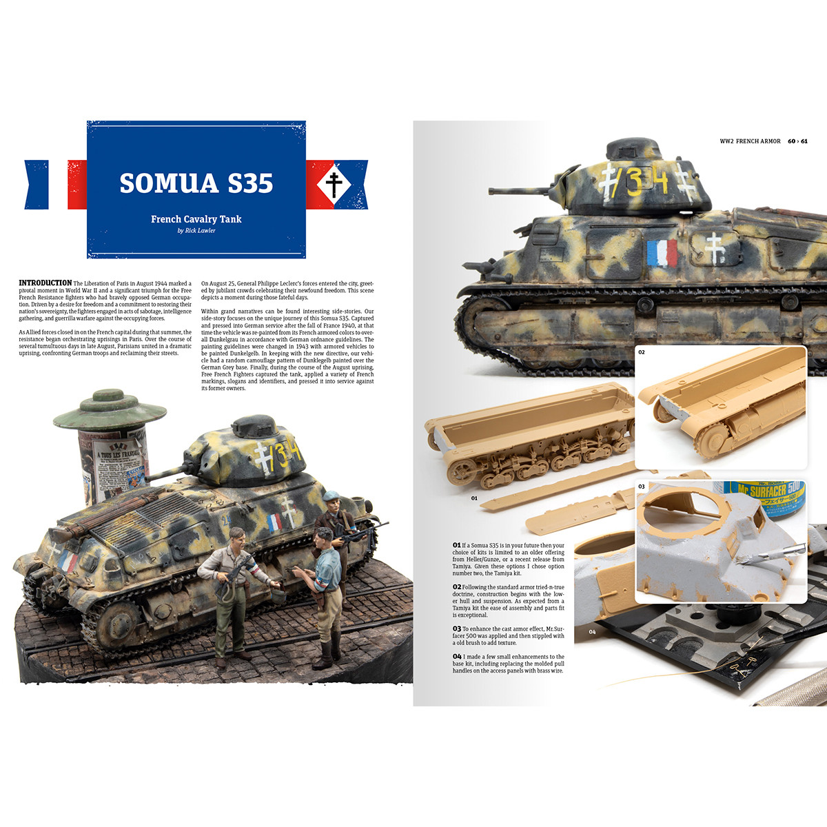 French Armor - A Guide to Painting & Weathering Techniques