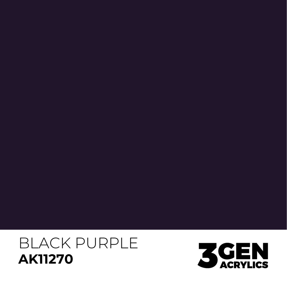 Black Purple COLOR PUNCH - AK 3Gen Acrylic