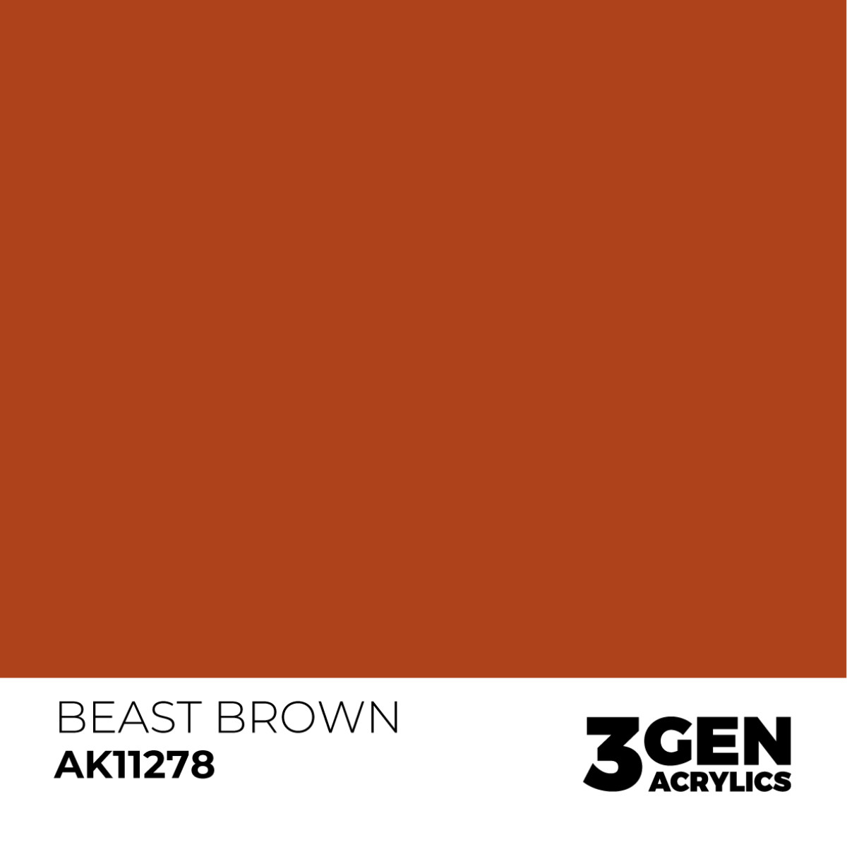 Beast Brown COLOR PUNCH - AK 3Gen Acrylic
