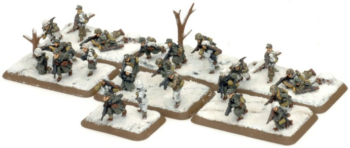 Panzergrenadier Platoon (Winter) - GE842