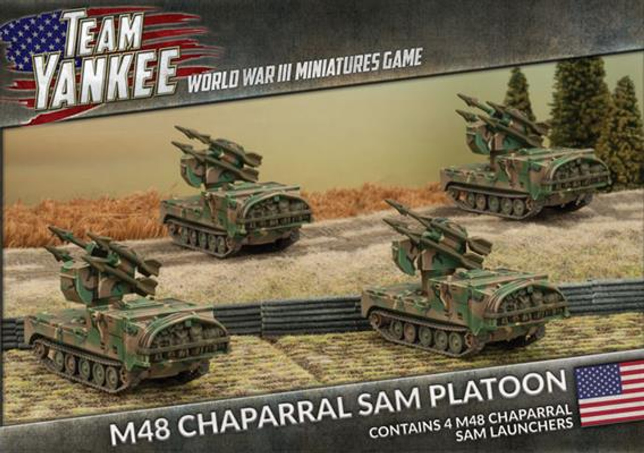 Team Yankee US M48 Chaparral Sam Launchers