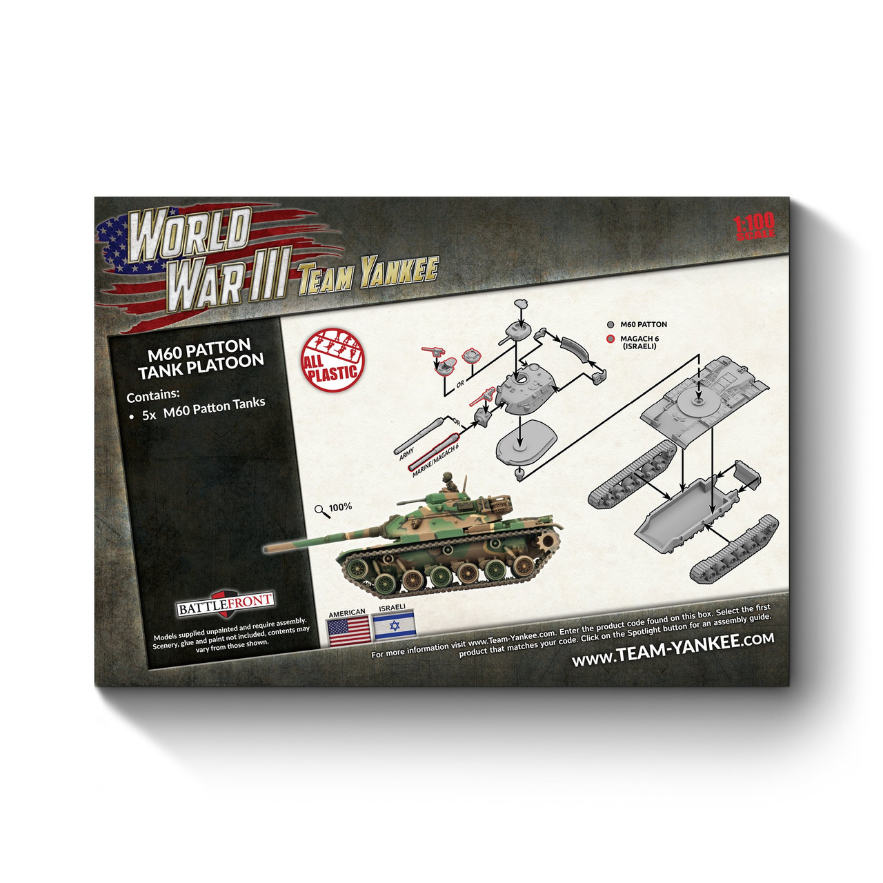 American: M60 Patton Tank Platoon American: M60 Patton Tank Platoon