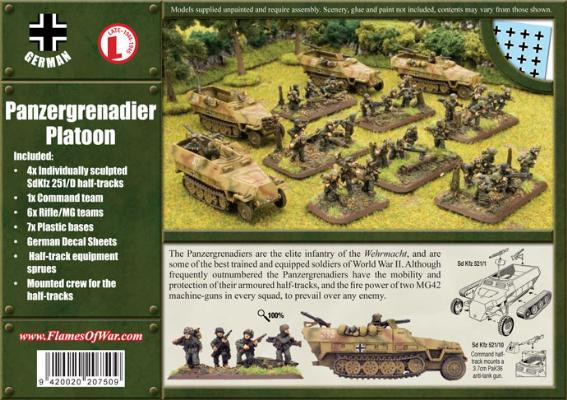 German Panzergrenadier Platoon (Out of Print)