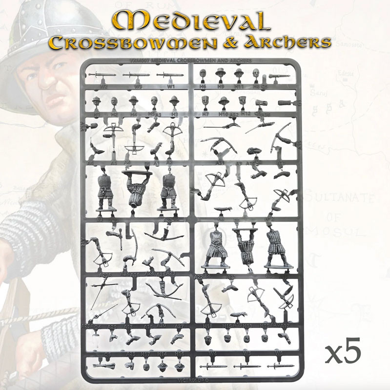 Medieval Crossbowmen & Archers