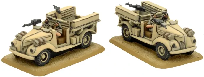 British LRDG Ford V8 Car