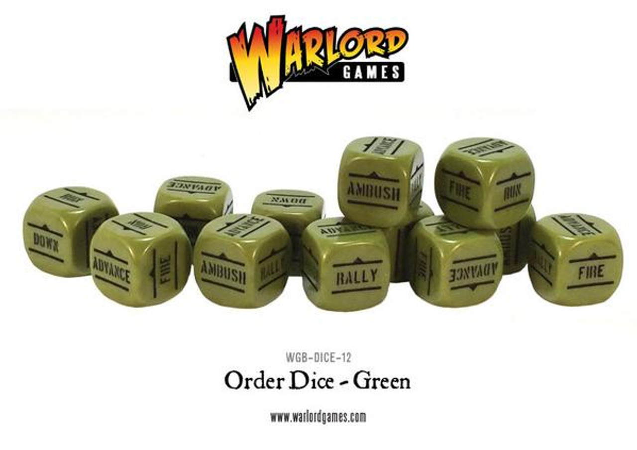 Orders Dice Green