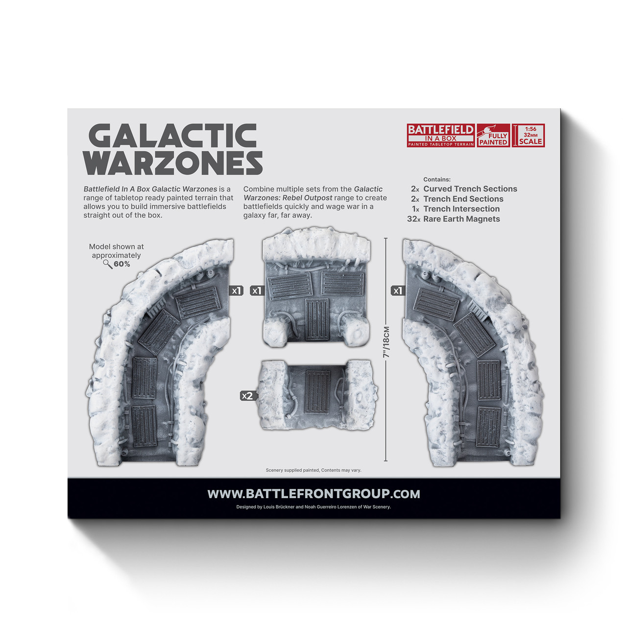 Galactic Warzones: Rebel Outpost - Trenchlines Expansion
