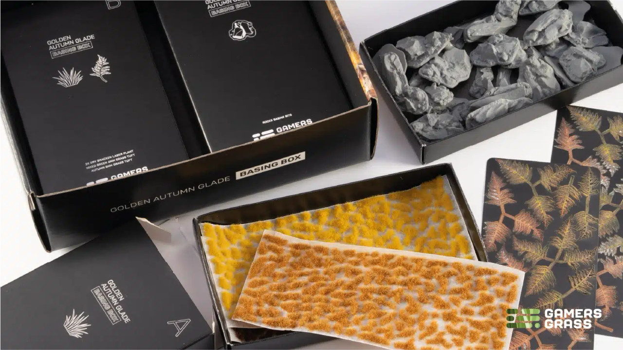 Golden Autumn Glade Basing Box - GGSB-GAGBB