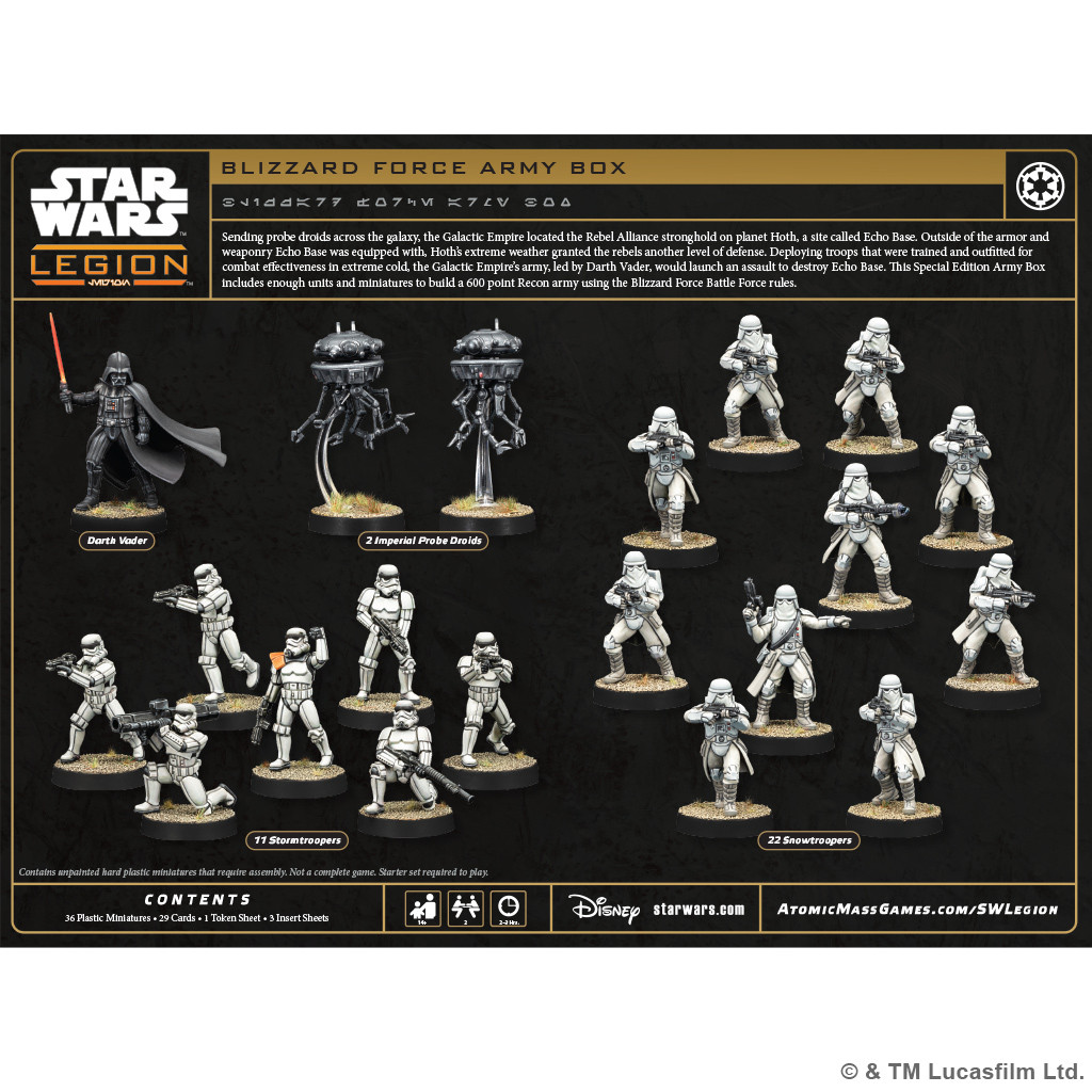 Star Wars: Legion – Blizzard Force Special Edition Army Box - Kick