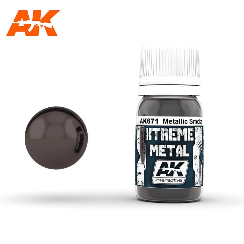 AK Interactive Xtreme Metal Smoke Metallic