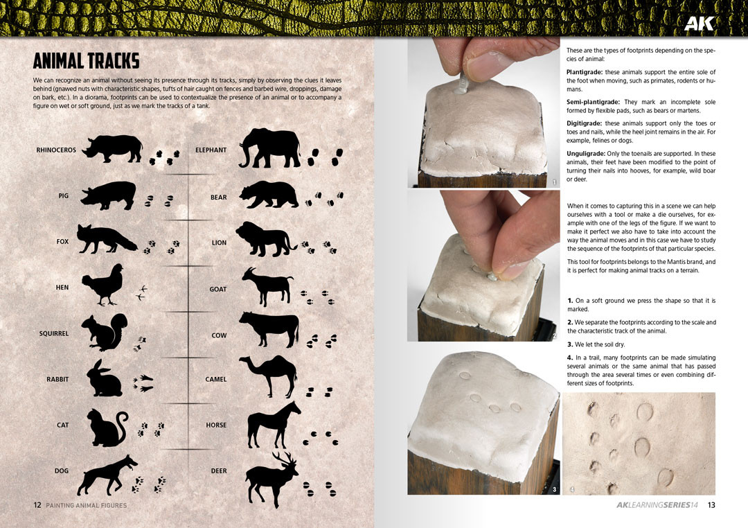 AK Interactive Learning Series #14 Painting Animal Figures