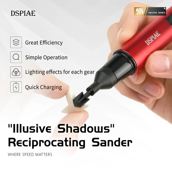 DSPIAE "Illusive Shadows" Reciprocating Sander for Models