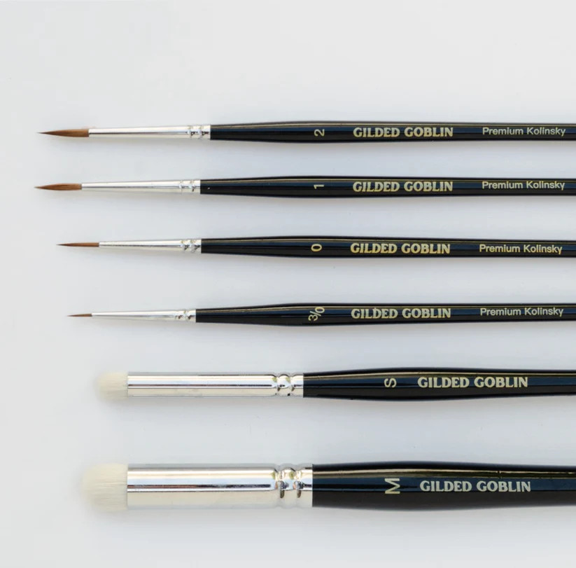 Eldrich Kolinsky Paint Brush Set