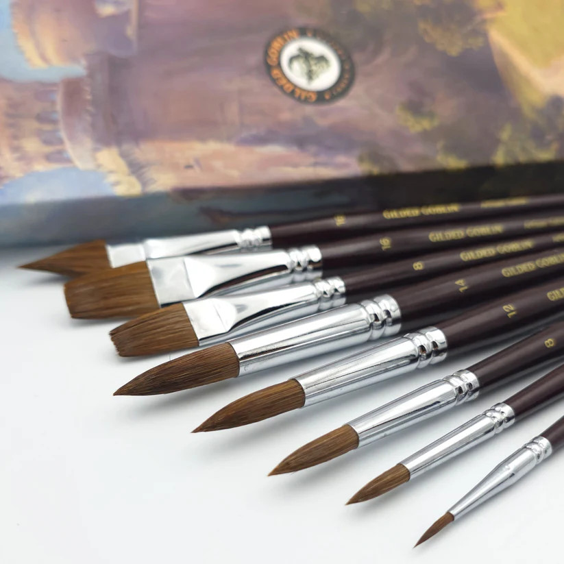 Sunfire Artisan Sable Brush Set