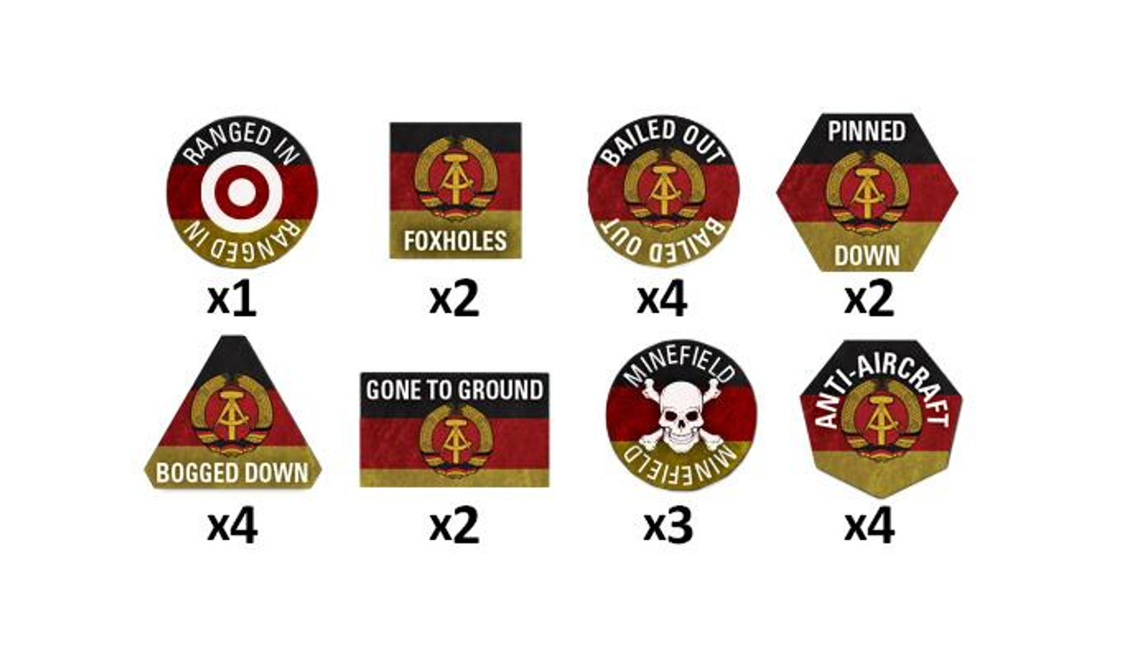 East German Token Set